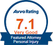 Avvo Rating 7.1 Very Good Featured Attornet Personal Injury